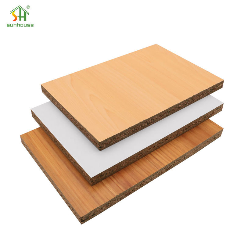 Customized 4X8Ft Melamine Particleboard Mould Resistant For Furniture