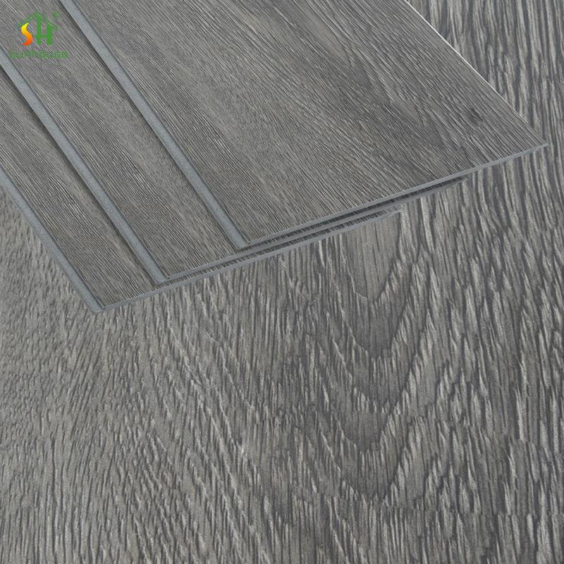 6mm Heavy Duty SPC Click Flooring With 2mm IXPE Padding Commercial Grade Waterproof Flooring