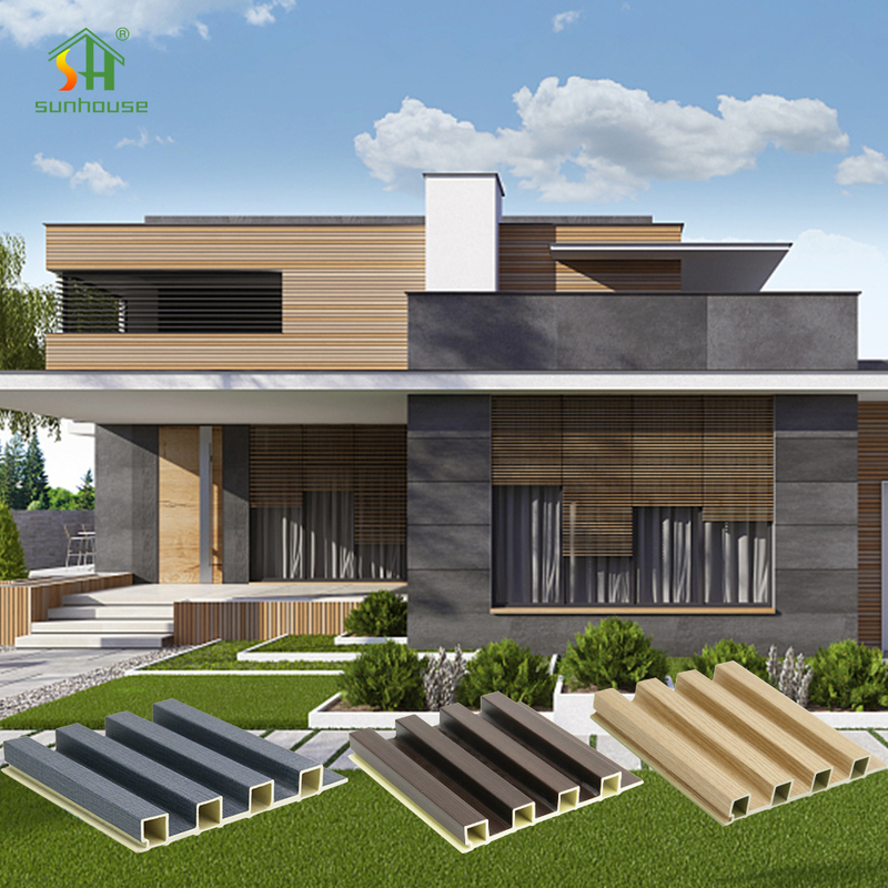 30 Years Service Life 100% Recycled Fire Retardant WPC Wall Panel for Indoor Decoration