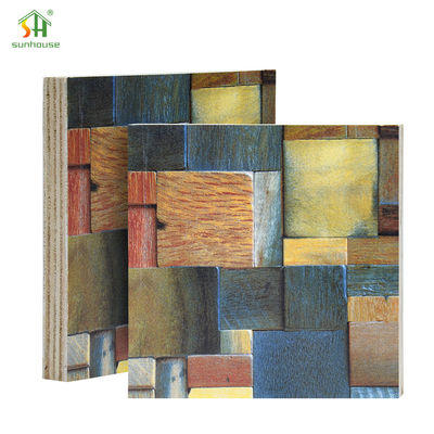 यूकेलिप्टस 18mm प्लाईवुड बोर्ड टर्मिट प्रतिरोधी प्लाईवुड 9mm 2440x1220mm