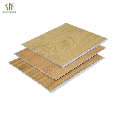 पहनने के प्रतिरोधी एसपीसी क्लिक फर्श 4.2 मिमी 7x48 एसपीसी फर्श बोर्ड