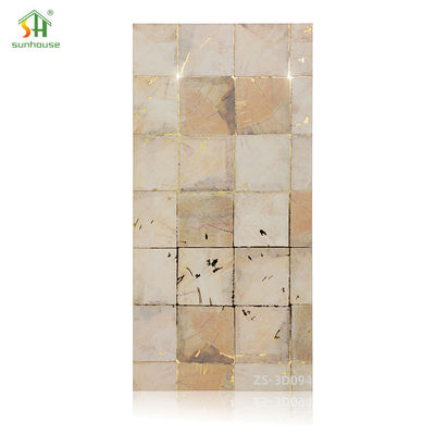 अच्छी कीमत कस्टम नमी प्रतिरोधी दीवार पैनल PMMA संगमरमर प्रभाव एक्रिलिक बाथरूम पैनल ऑनलाइन