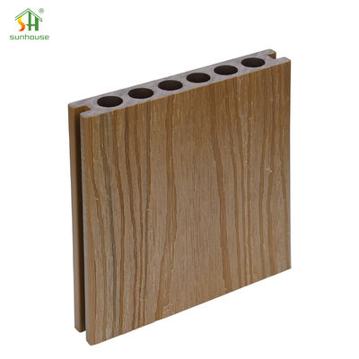 अच्छी कीमत आउटडोर स्लिप रेसिस्टेंट WPC डेक फ्लोरिंग 145x20 मिमी ऑनलाइन